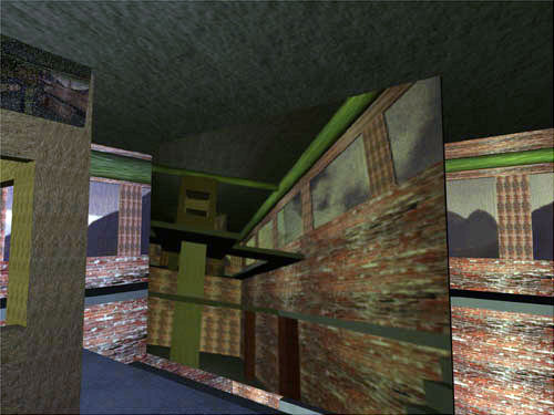 A better view of what the cameras capture. Also demonstrating how easy it is to add objects to the scene with the textfile