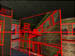 The large monitor showing bounding boxes turned on. You can see the players box on the ledge to the right