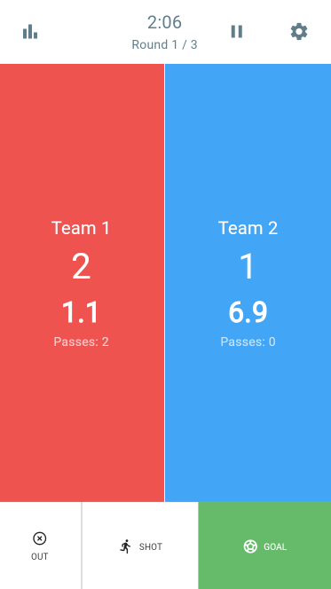 A screenshot of the Football Timer tool