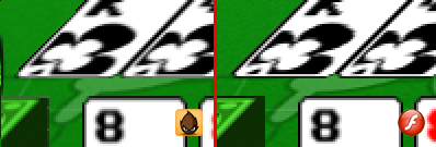 Cocos2d vs. Flash rendering comparison 2