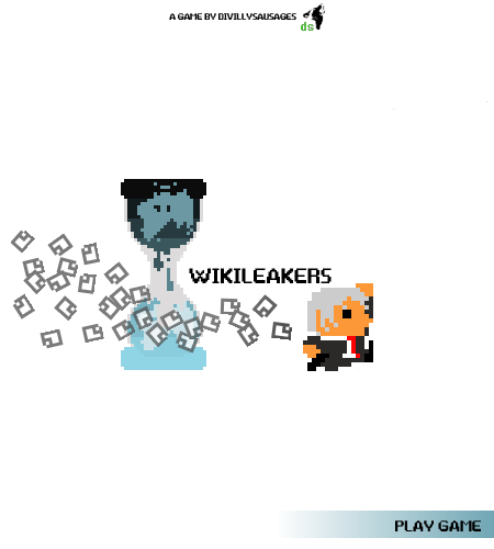 The Wikileakers title screen