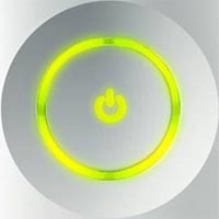 A green Xbox 360 power ring