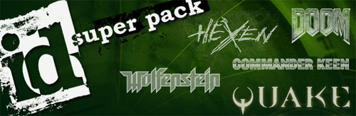 The id Super Pack graphic