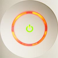 A red Xbox 360 power ring - the Red Ring of Death